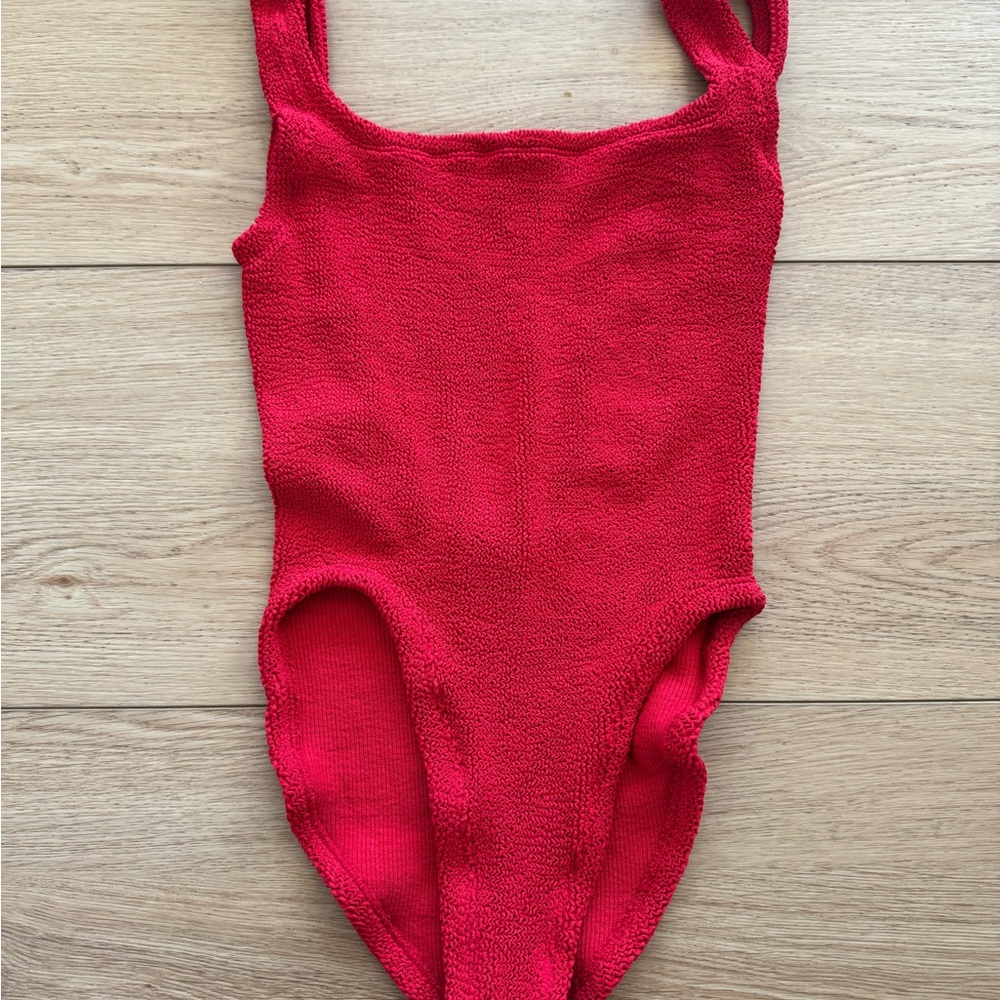 Hunza G one piece Red